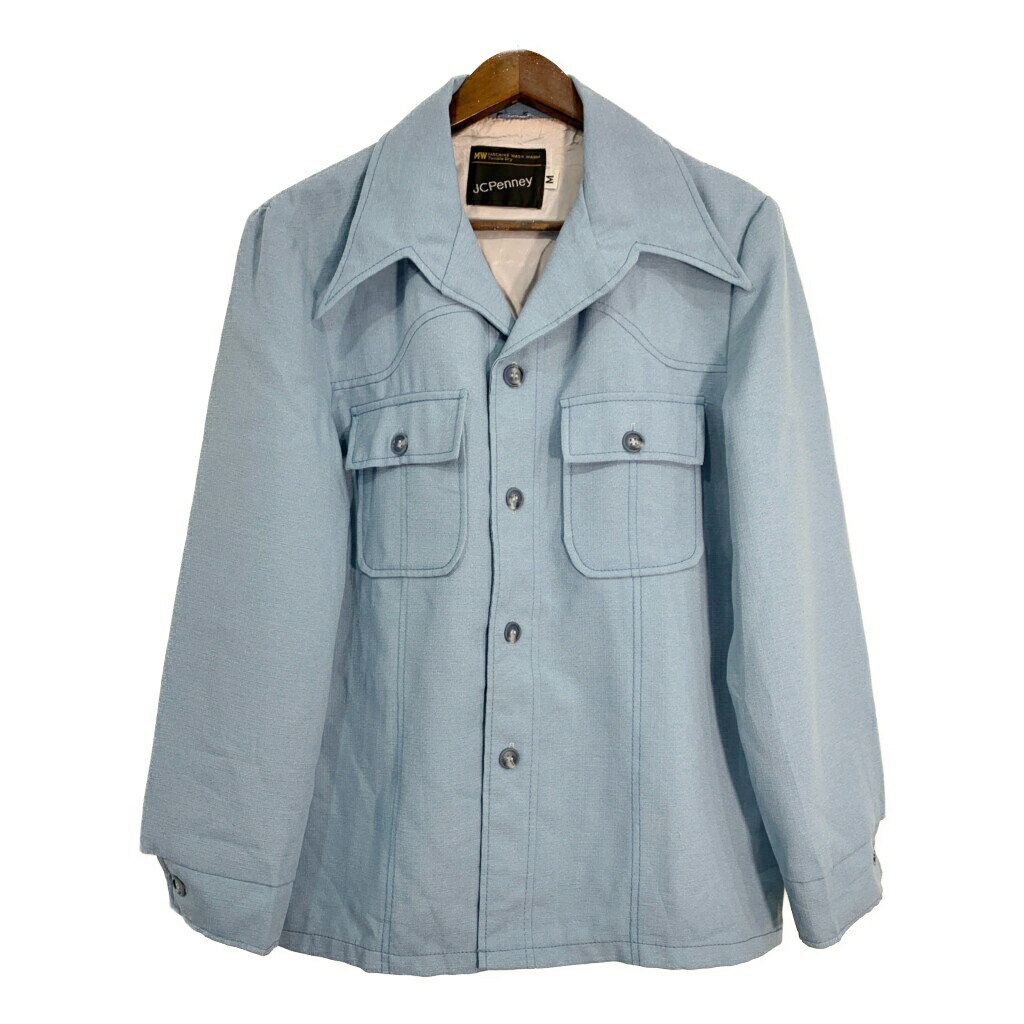 Vintage 70s JCPenney デニムシャツジャケット 70s JCPenney デニム シャツジャケット ボーイズL - Sixpacjoe