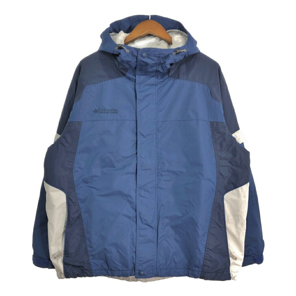 楽天市場】Columbia コロンビア マウンテンパーカー アウトドア ブルー