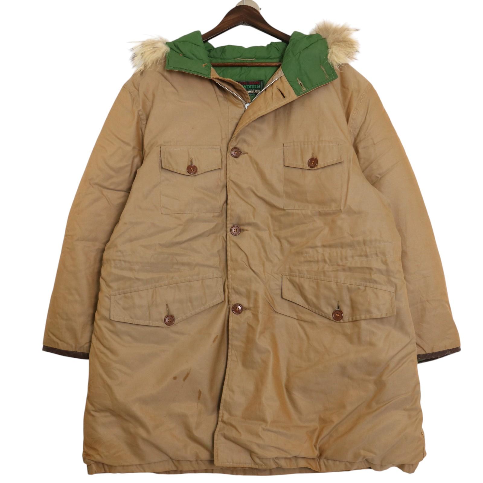 楽天市場】70's/STEARNS/エスキモー ジャケット/黒【メンズS】毛足長