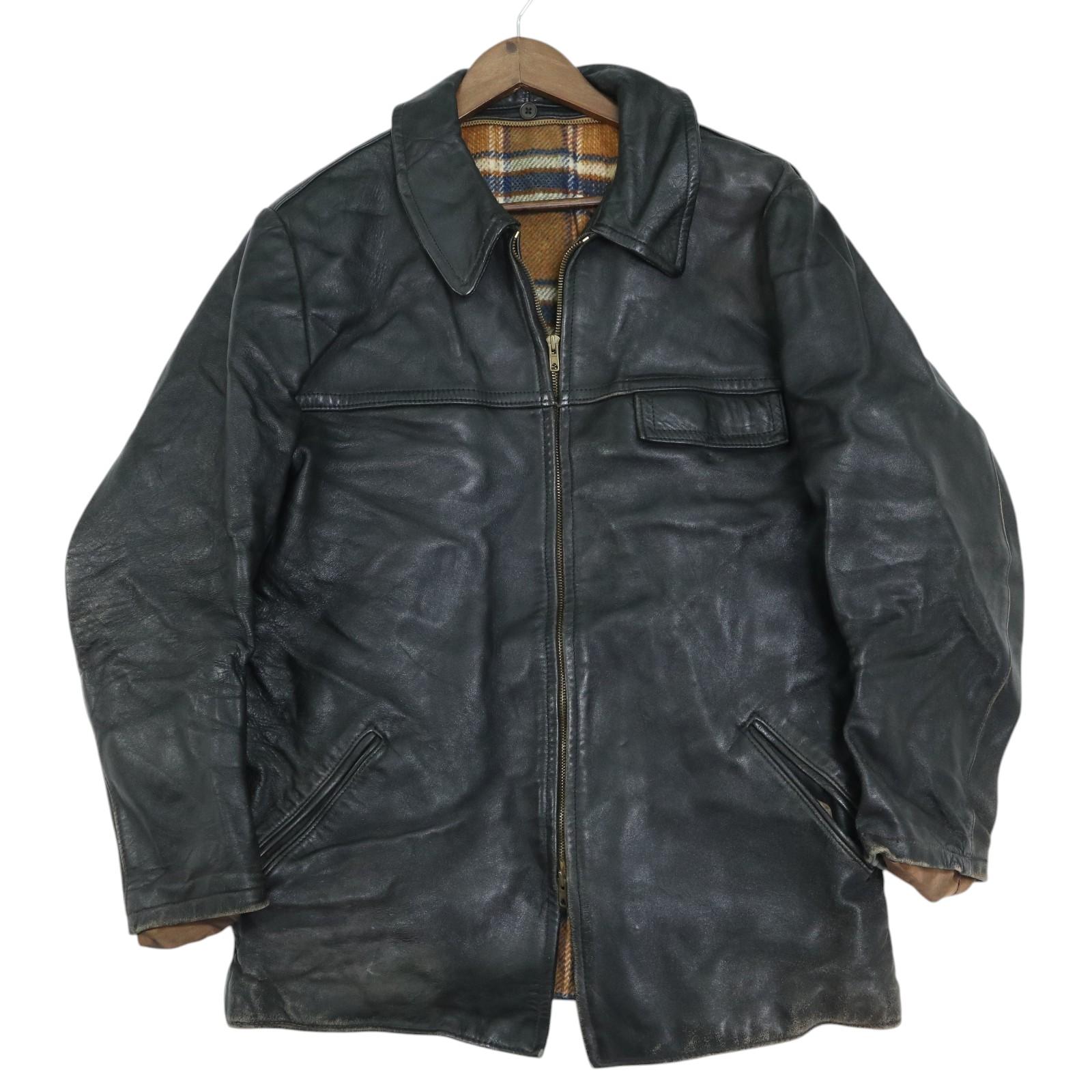 楽天市場】70年代 フランス製 GVF コルビジェジャケット レザー