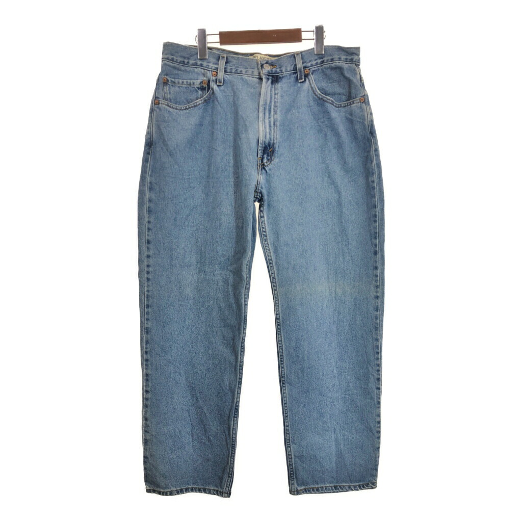 【ヴィンテージ】リーバイス550 W34L34 USA製　90s アイスブルー 90s Levis550 リーバイス デニム W38 USA製 アイスブルー