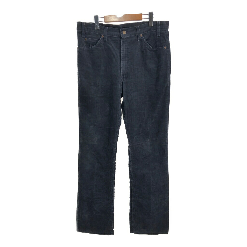80s 70s リーバイスコーデュロイパンツ517 38☓30 後染めブラック 80s 70s リーバイスコーデュロイパンツ517 38☓30 後染めブラック 70s