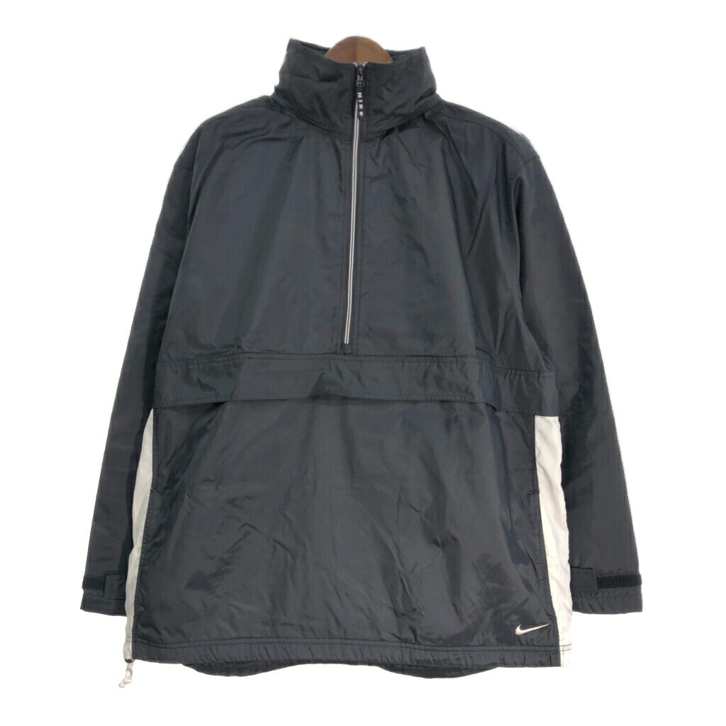 973【美品】ナイキ ワンポイント ロゴ ハーフジップ ジャケット 希少 L 楽天市場】90年代 NIKE ナイキ ハーフジップ ナイロンジャケット