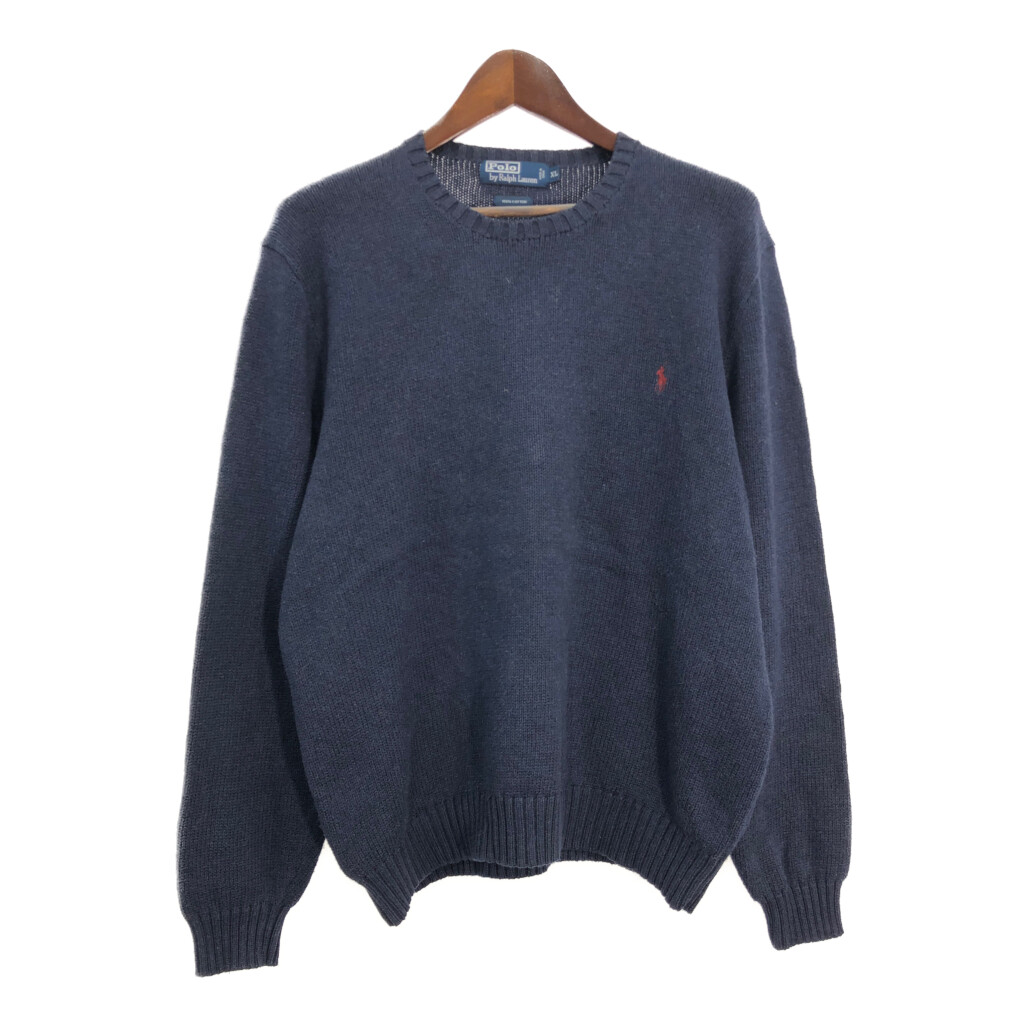 Polo Ralph Lauren ネイビー長袖セーター XS POLO RALPH LAUREN - ポロ ラルフローレン 長袖 ニット セーター