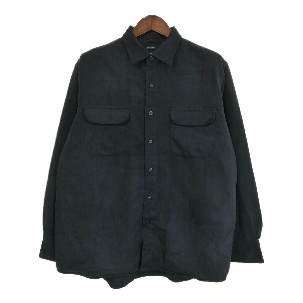 楽天市場】GEORGE フェイクスウェードシャツ サイズ表記 XL グリーン