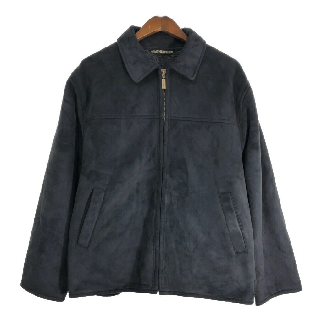 楽天市場】【中古】【古着】 WEATHERPROOF スエード風 ジャケット M
