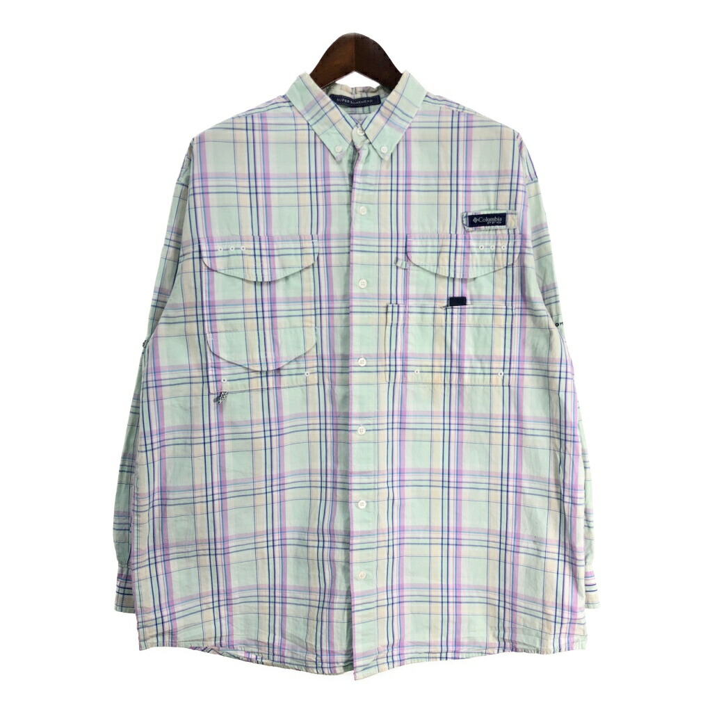 コロンビア×ビームス 別注 PFG ルアー柄 シャツ Mサイズ 新品タグ付き】コロンビア×ビームス 別注 PFG ルアー柄 シャツ