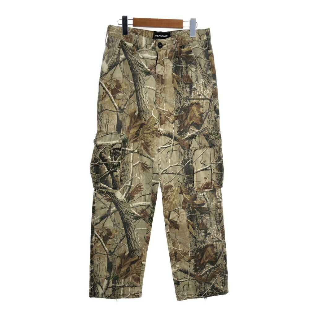 楽天市場】REALTREE カーゴパンツ リアルツリー柄 ベージュ