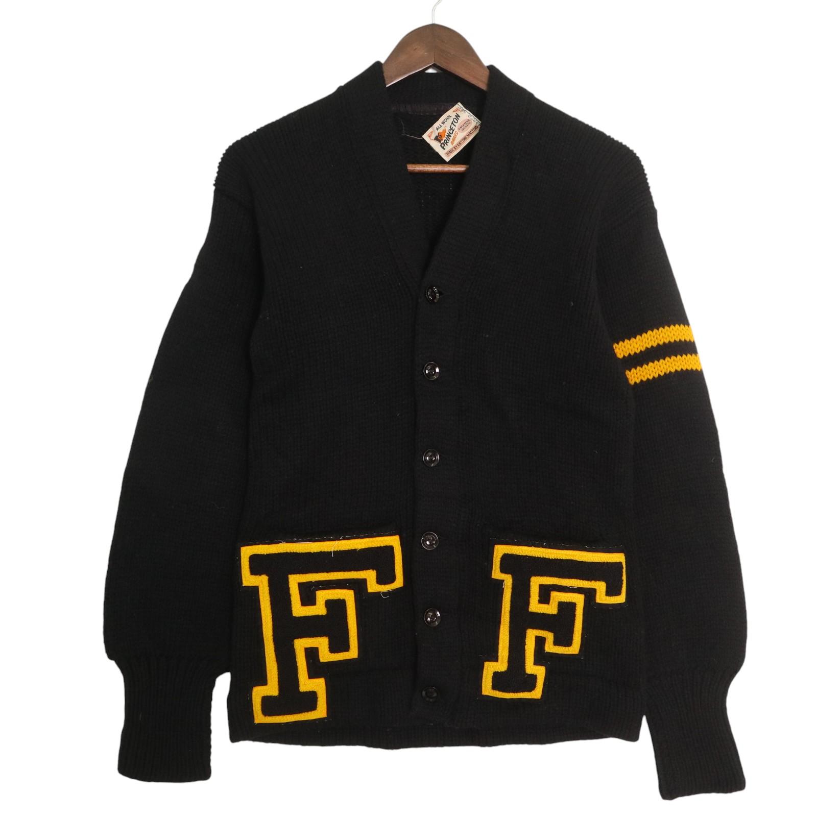 楽天市場】60年代 PRINCETON ウール レタード カーディガン