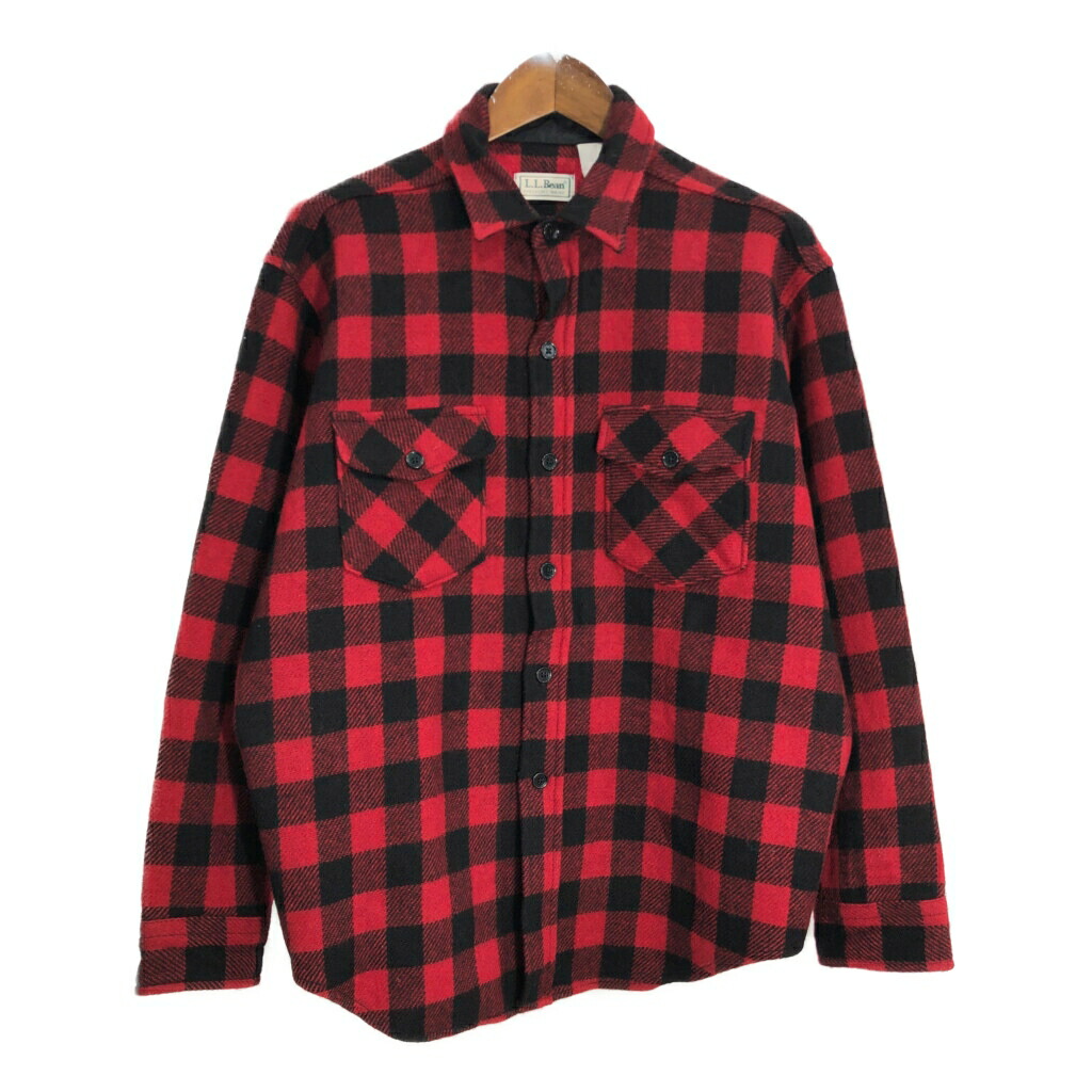 楽天市場】80年代 L.L.Bean エルエルビーン NORTHWOODS ウールシャツ