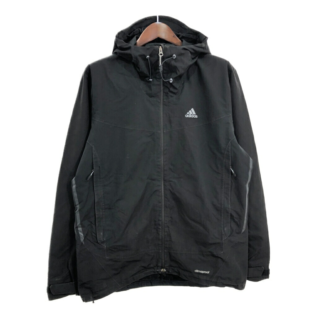 サントリーサンゴリアス adidas フード付きジャケット 黒 adidas Originals アディダス ジャケット メンズ NY ウィンド