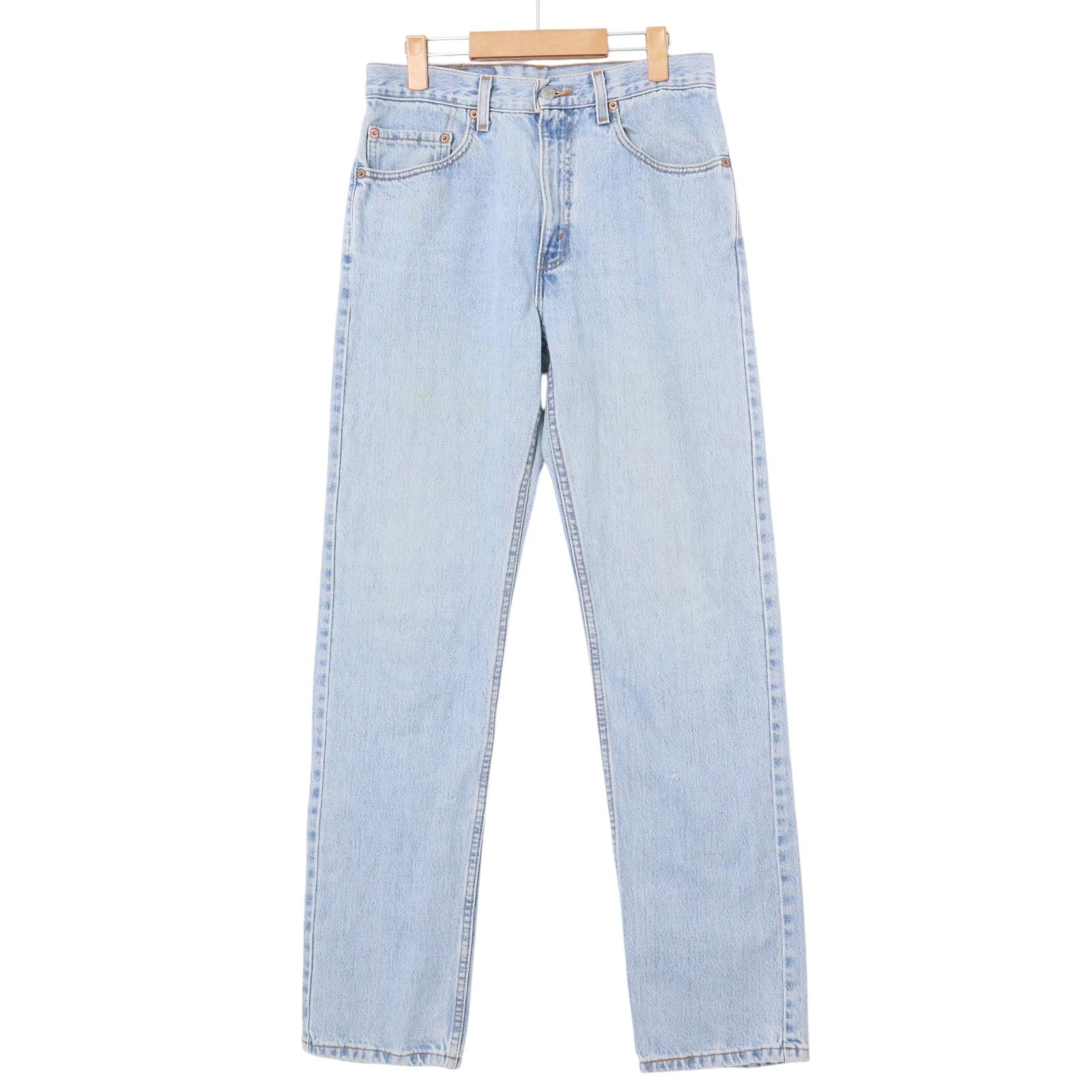 00年代 USA製 Levi's リーバイス 505 デニムパンツ ブルー (メンズ W31 L32) 中古 古着 A4156｜YAMAHISA USEDCLOTHINGSHOP