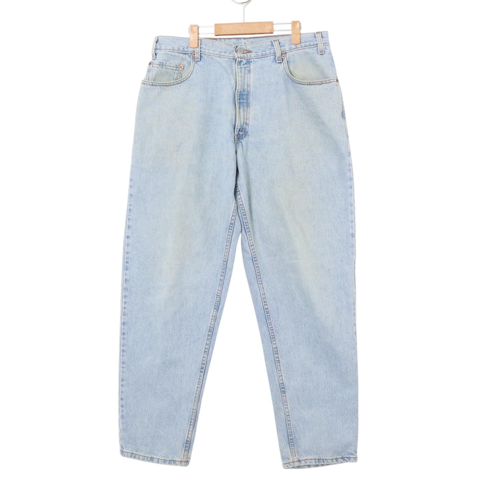 00年代 USA製 Levi's リーバイス 560 デニムパンツ ブルー (メンズ W36 L32) 中古 古着 A4157 9,488円