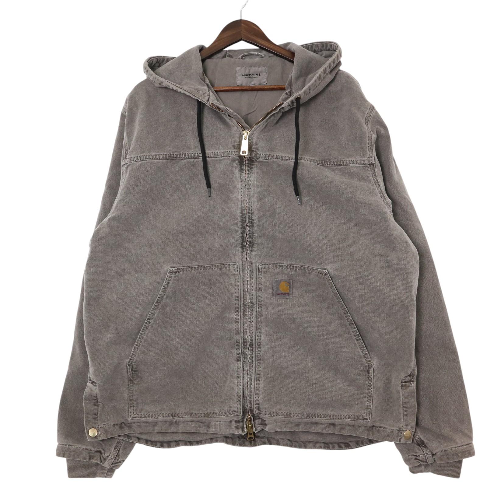 Carhartt カーハート アーリングジャケット ワーク グレー(メンズ XL)中古 古着 A4165