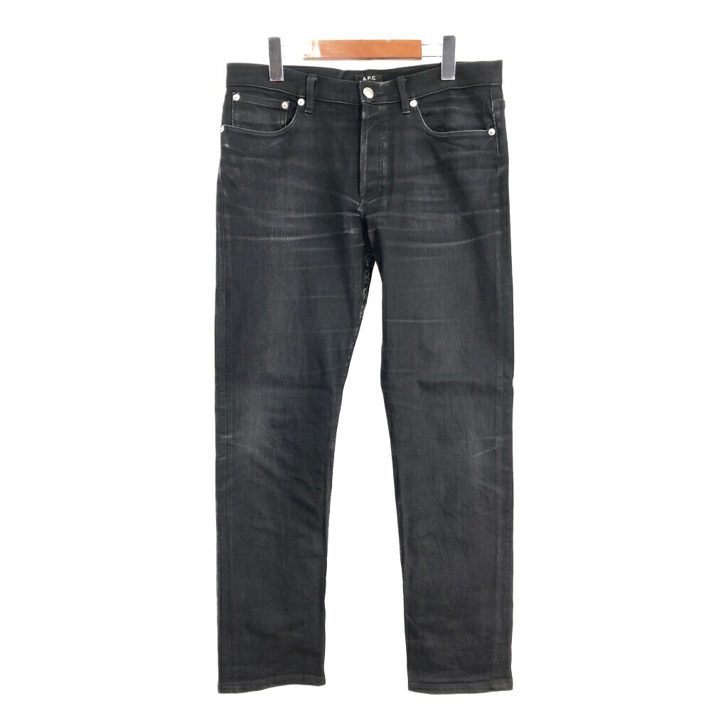 A.P.C. アーペーセー デニムパンツ ブラック (メンズ W32) 中古 古着 T2638 楽天市場】A.P.C. アーペーセー デニムパンツ ブラック (メンズ W32