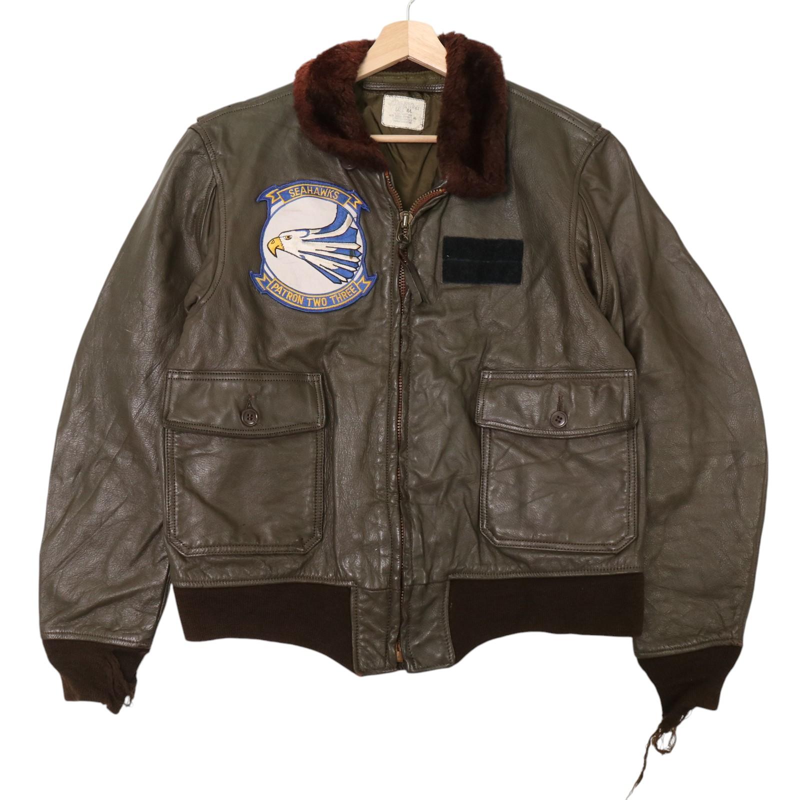 米軍実物　usnavy g-1 フライトジャケット　38 86年製 80s 米軍実物 usnavy g-1 フライトジャケット 38 86年製 80s - メルカリ