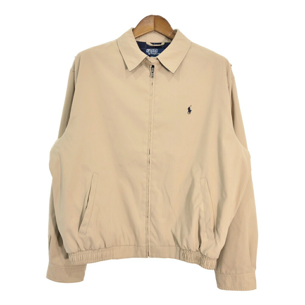ポロ ラルフローレン　スイングトップ　ベージュ POLO RALPH LAUREN ラルフローレン メンズ Ralph Lauren