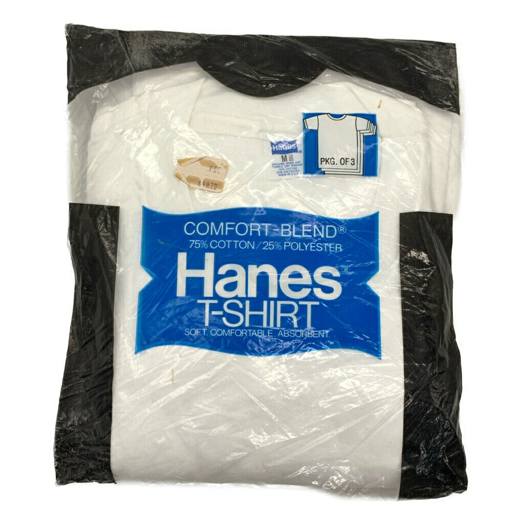 80年代HanesパックTシャツアメリカ製未開封 楽天市場】デッドストック 80年代 USA製 Hanes ヘインズ 無地 T