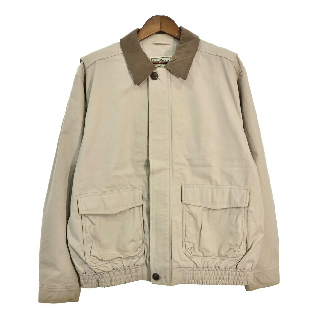 極美品‼️L‼️ MA-1 ジャケット エルエルビーン ll bean ビンテージ L.L.Bean - 90s L.L.Bean MA1フライトジャケット ヴィンテージ