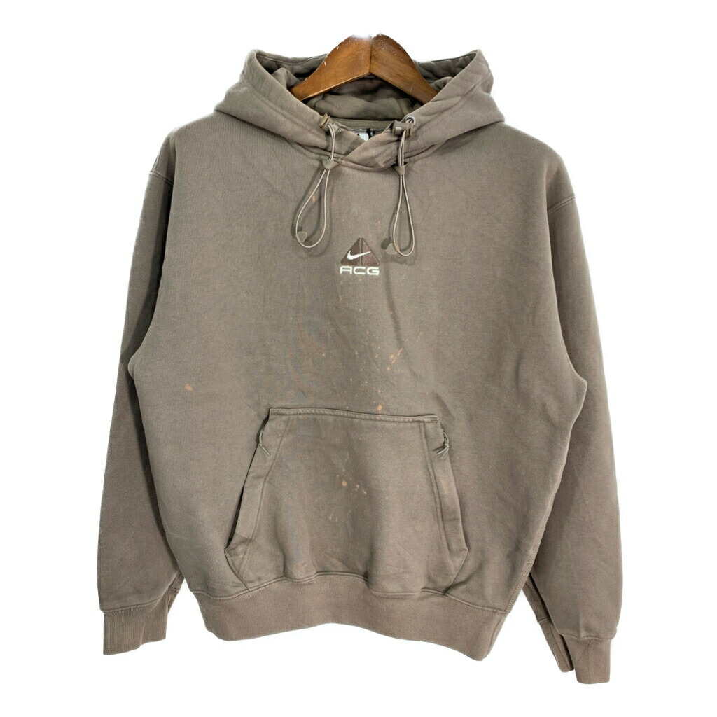 NIKE ACG フーディ パーカー BQ7199-790 S ブラウン カーキ NIKE ACG フーディ パーカー BQ7199-790 S ブラウン カーキ 楽天