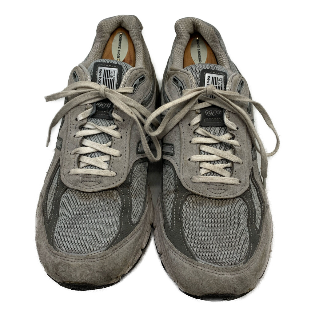 USA製 NEW BALANCE ニューバランス 990 v4 スニーカー グレー (メンズ 9 1/2) 中古 古着 KA1918