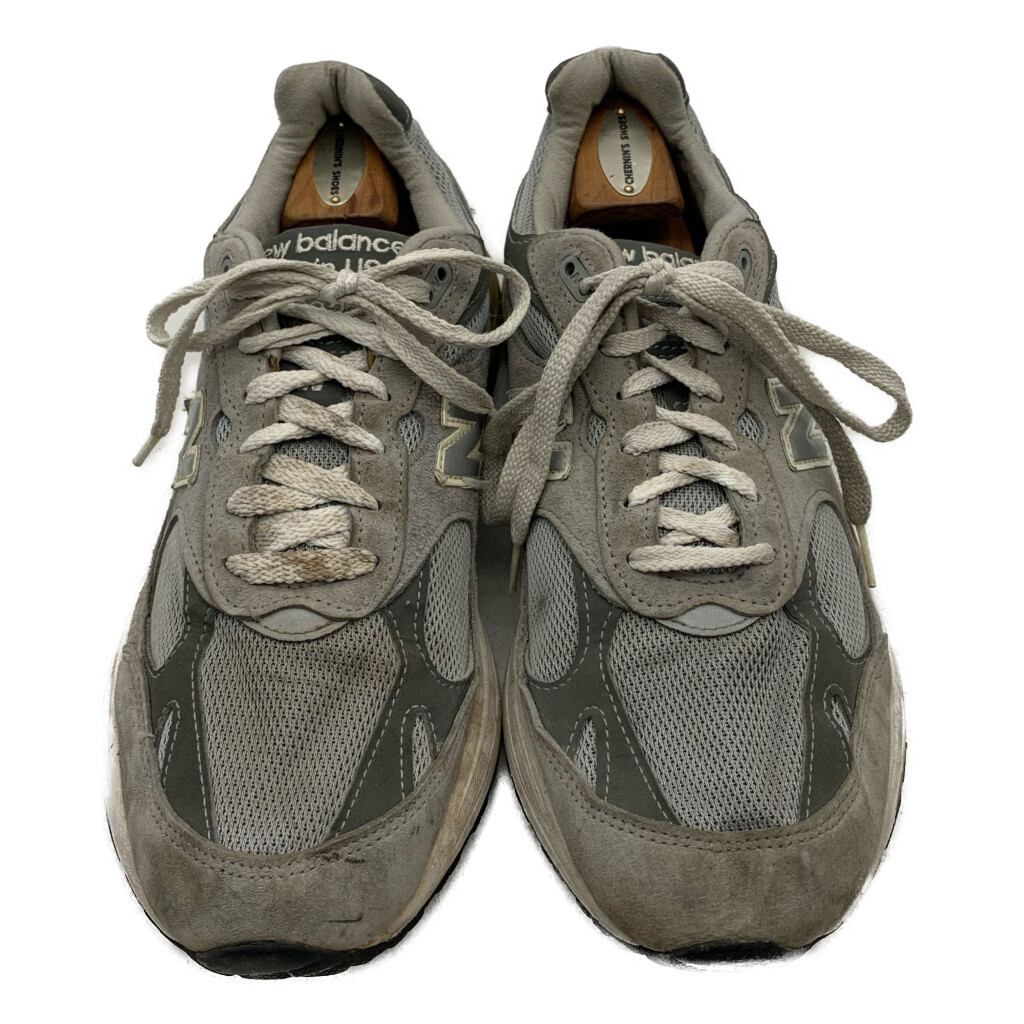 USA製 NEW BALANCE ニューバランス 993 スニーカー ライトグレー (メンズ 10) 中古 古着 KA1923