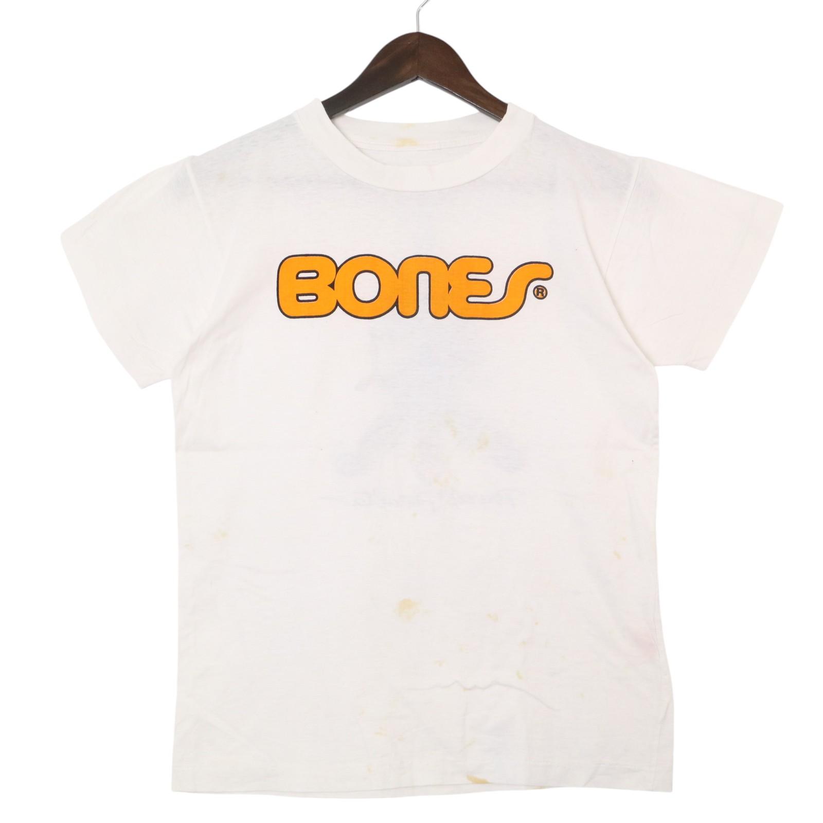 BONESのぞきスカルプリント 1994年製ビンテージTシャツ カーキ　M 2025年最新】覗きボーンズの人気アイテム - メルカリ