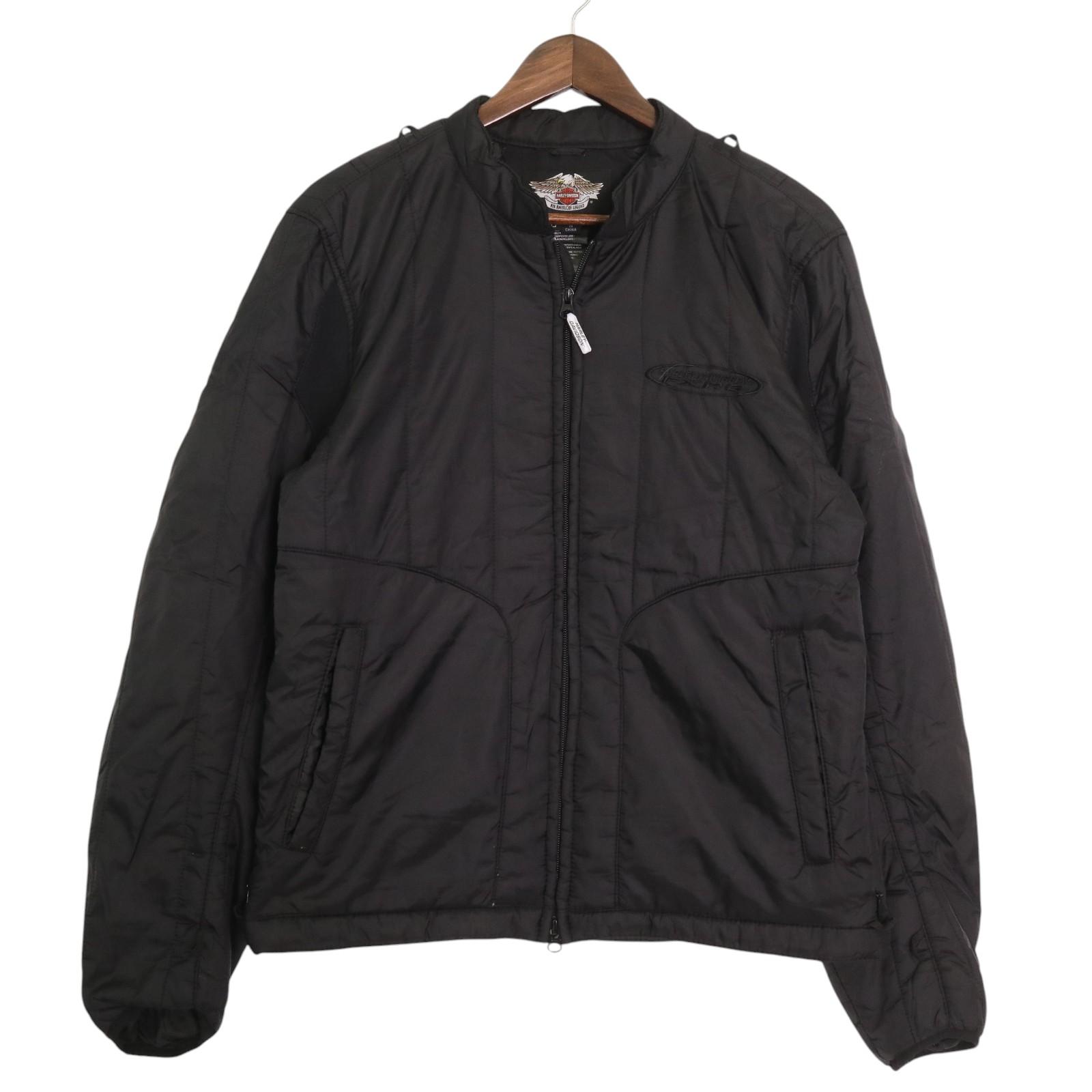 ハーレーダビッドソン　USA製　ナイロンジャケット　ブラック　XL 楽天市場】HARLEY-DAVIDSON ハーレーダビッドソン ジャケット サイズ:M