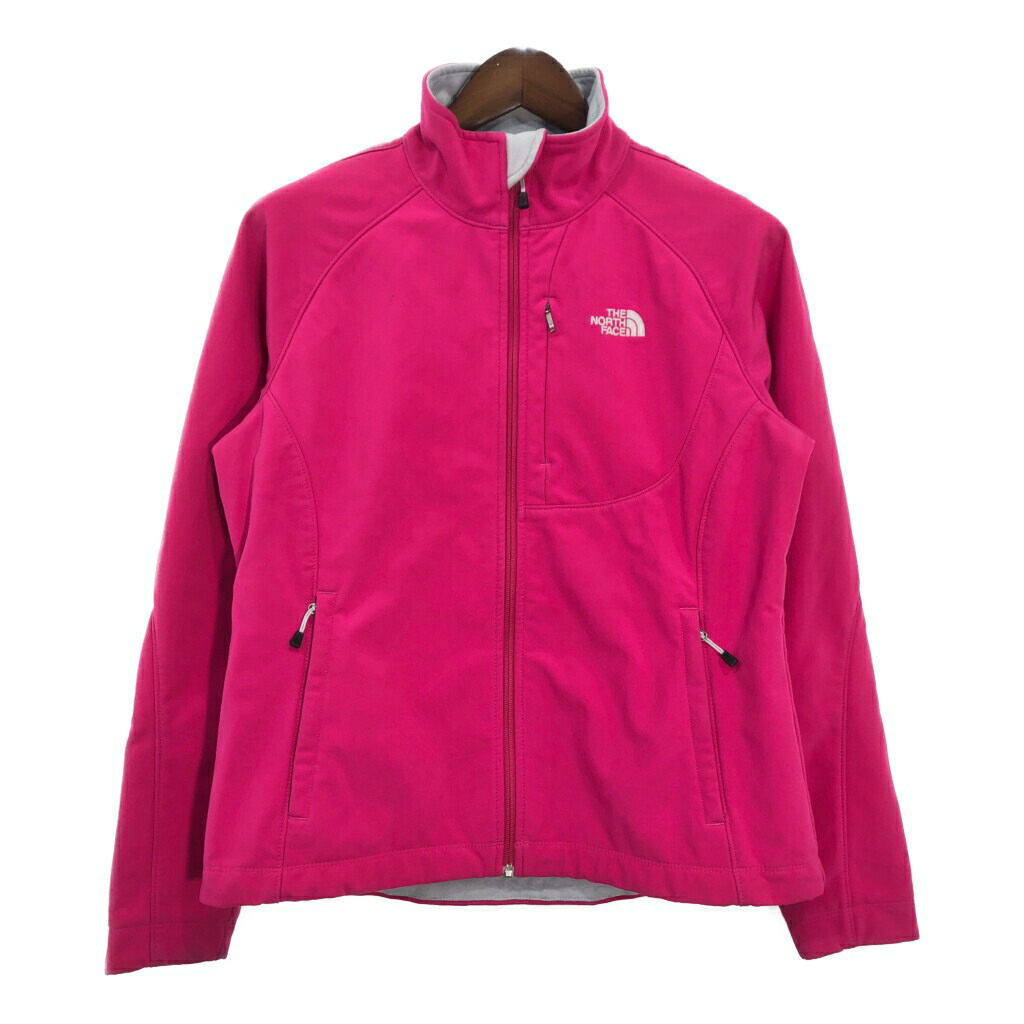 【楽天市場】THE NORTH FACE ノースフェイス ソフトシェルジャケット アウトドア ピンク (レディース L) 中古 古着