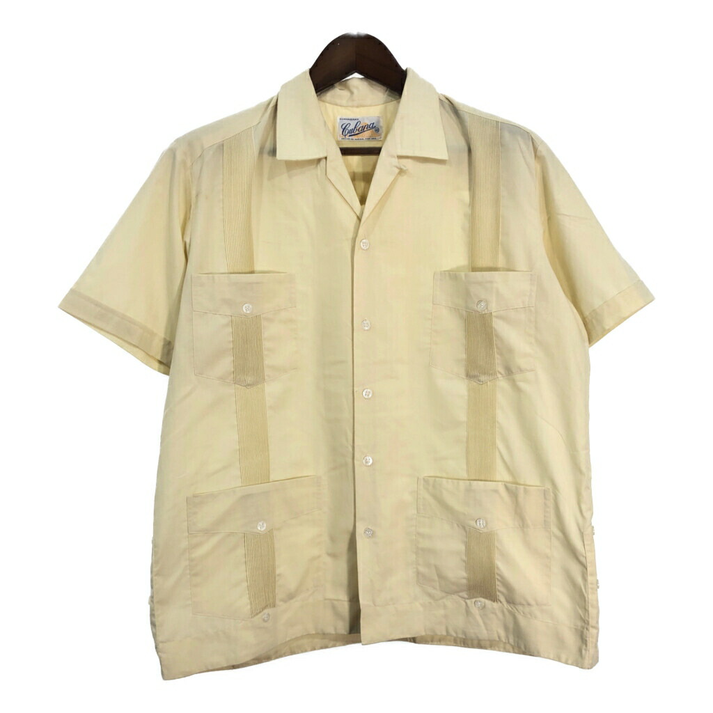 楽天市場】80年代 Ramon Puig リネン キューバシャツ ネイビー