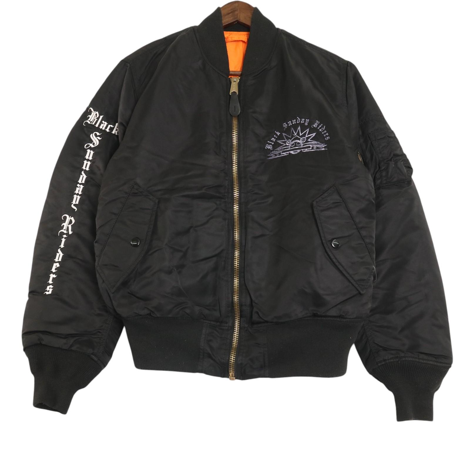 【着浅中古】ALPHA INDUSTRIES MA1 フライトジャケット 送料込 着浅中古】ALPHA INDUSTRIES MA1 フライトジャケット 送料込