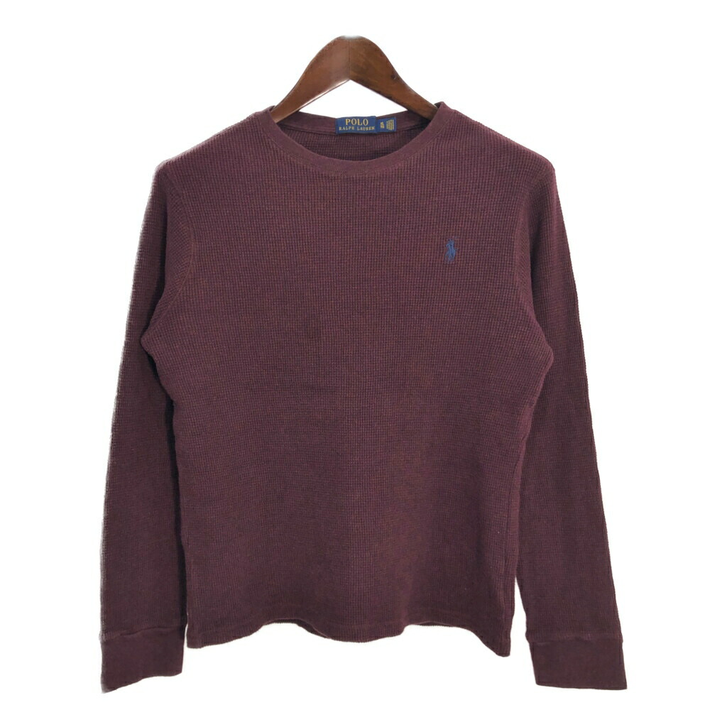ラルフローレン　ワッフル布地ポロシャツ POLO RALPH LAUREN ポロ ラルフローレン シャツ サーマル