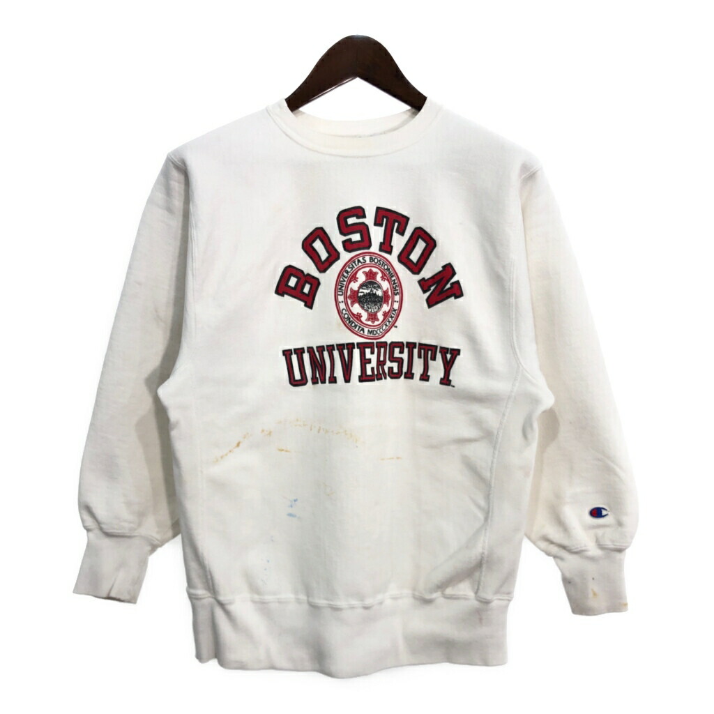 楽天市場】USA製 90s Champion Reverse Weave Sweatshirt 白 M