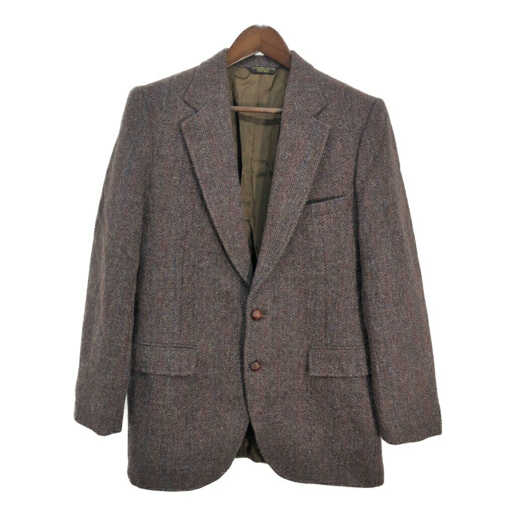 ハリスツイード使用　Maul Ruck　チェック柄　テーラードジャケット 新品 ハリスツイード×ビームス M グレンチェック テーラード