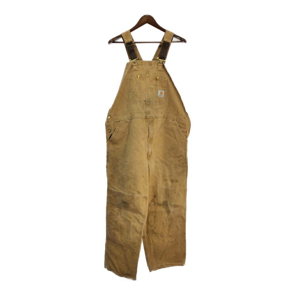 楽天市場】90年代 USA製 Carhartt カーハート ダック ダブルニー ビブ