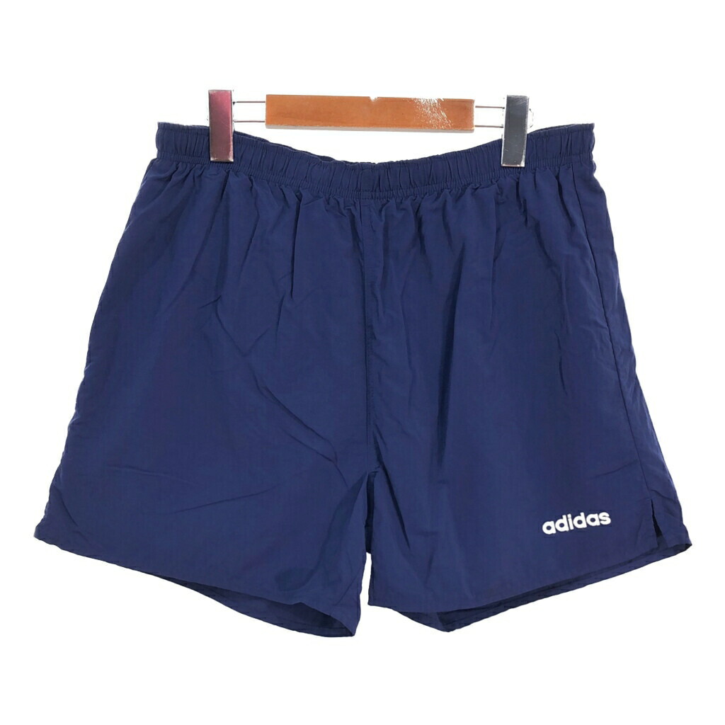 (古着)90s adidas チェックハーフパンツ スウィムショーツ 水陸両用 t4912-1.jpg