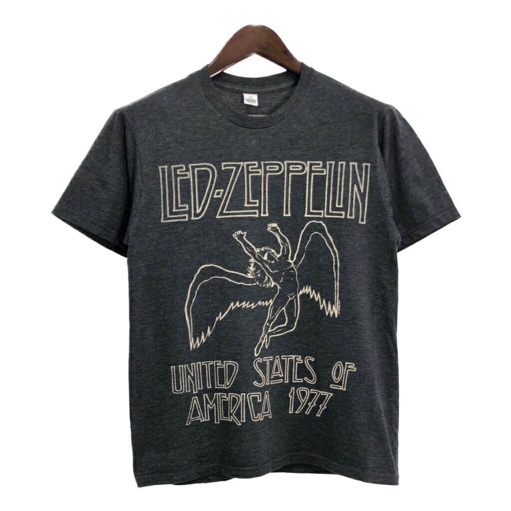 新品未着用【レッド・ツェッペリン】Tシャツ① Sサイズ 未使用】レッド・ツェッペリン ビッグプリント コピーライト