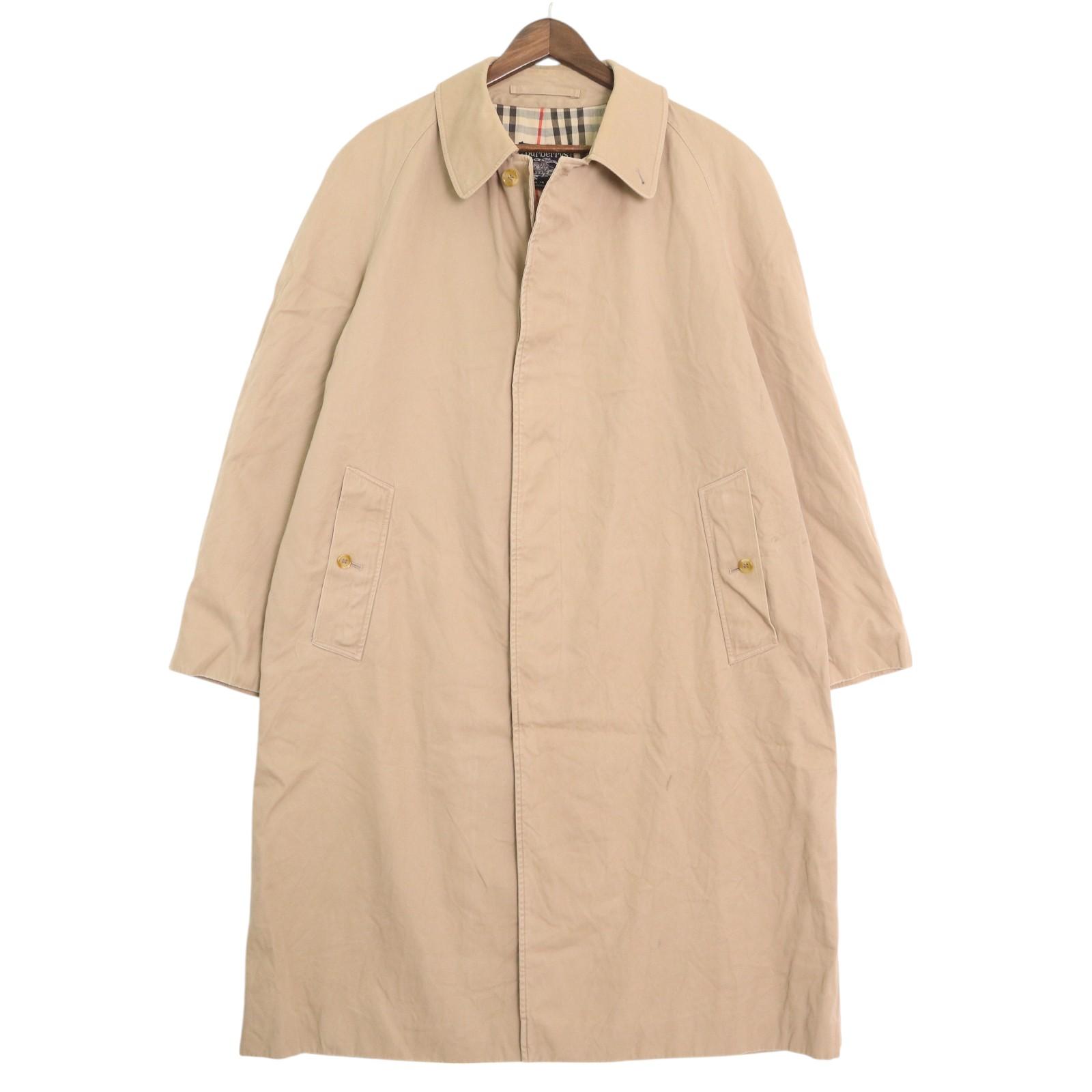 バーバリー ステンカラーコート ビンテージ(ベージュ) 楽天市場】90年代 スペイン製 Burberrys バーバリーズ ステンカラー