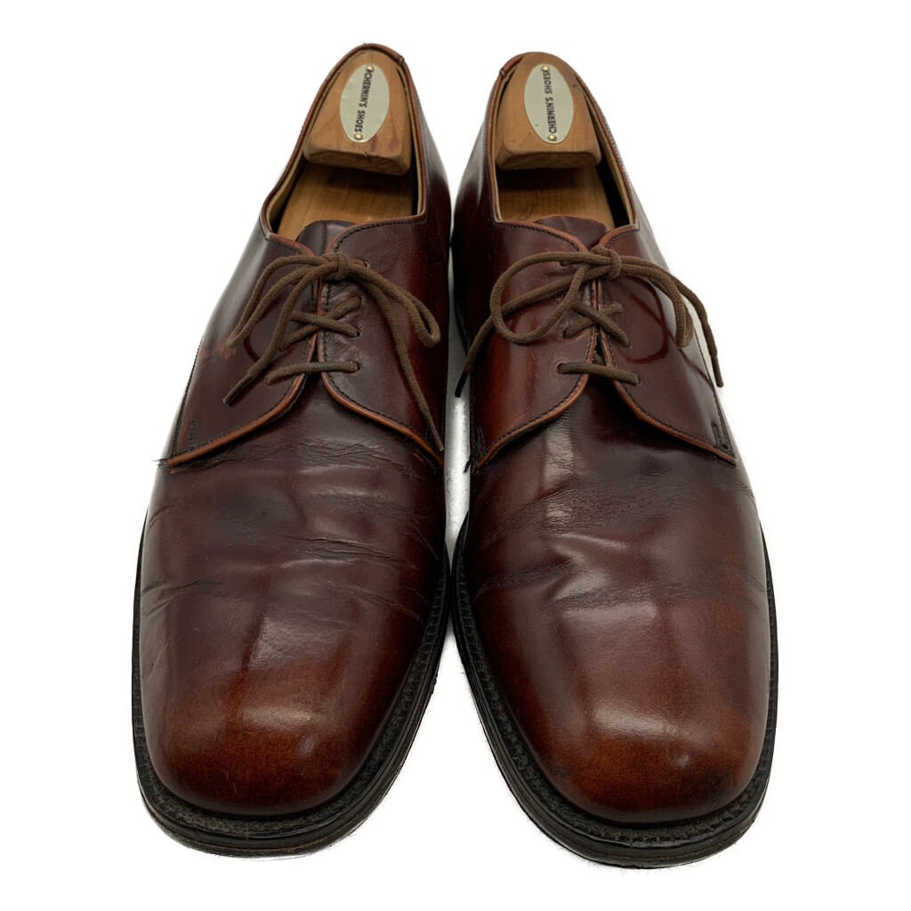 John White プレーントゥ 外羽根式 レザーシューズ ワインレッド（メンズ 27.0cm相当）KA1964