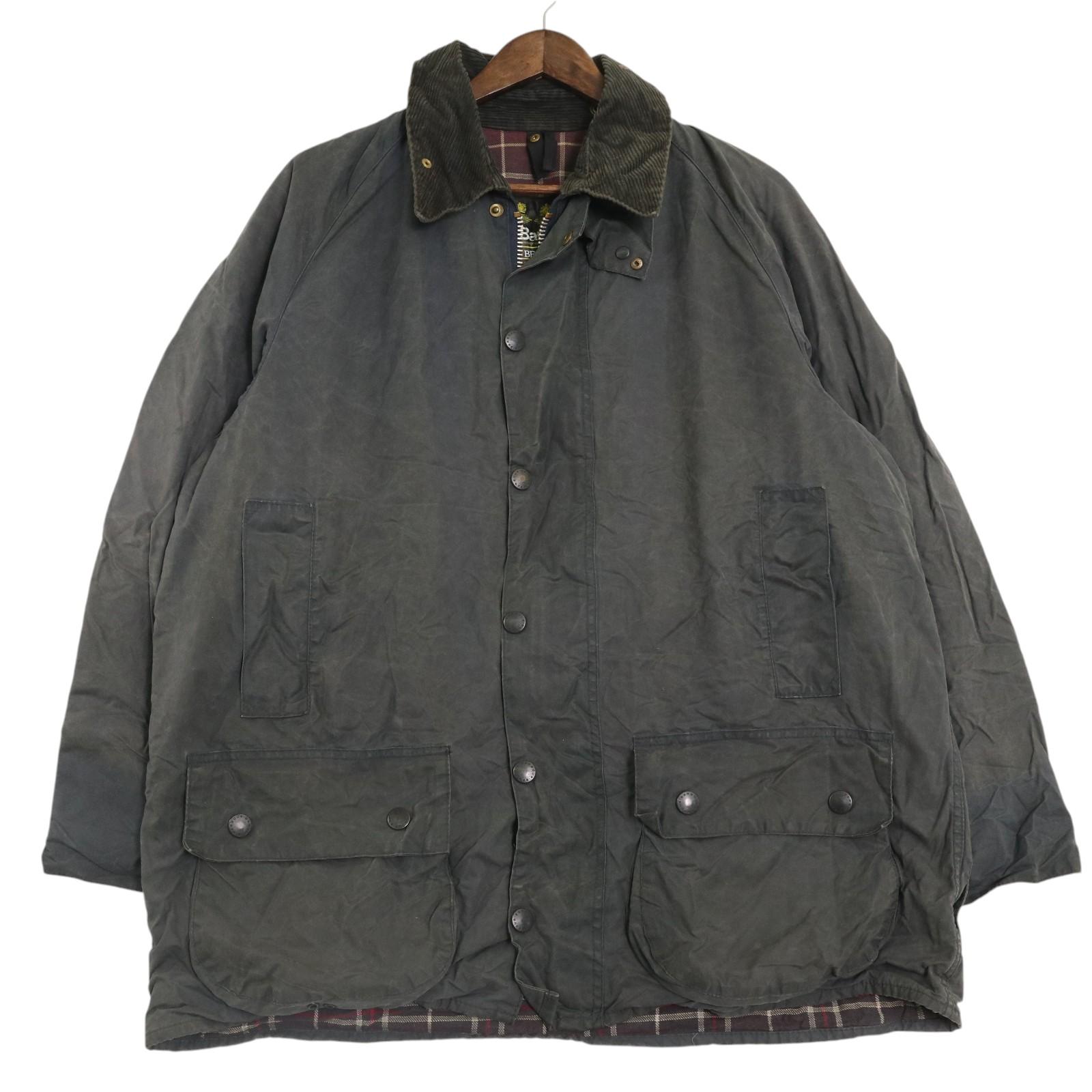 楽天市場】90年代 Barbour バブアー BEAUFORT ビューフォート レザー