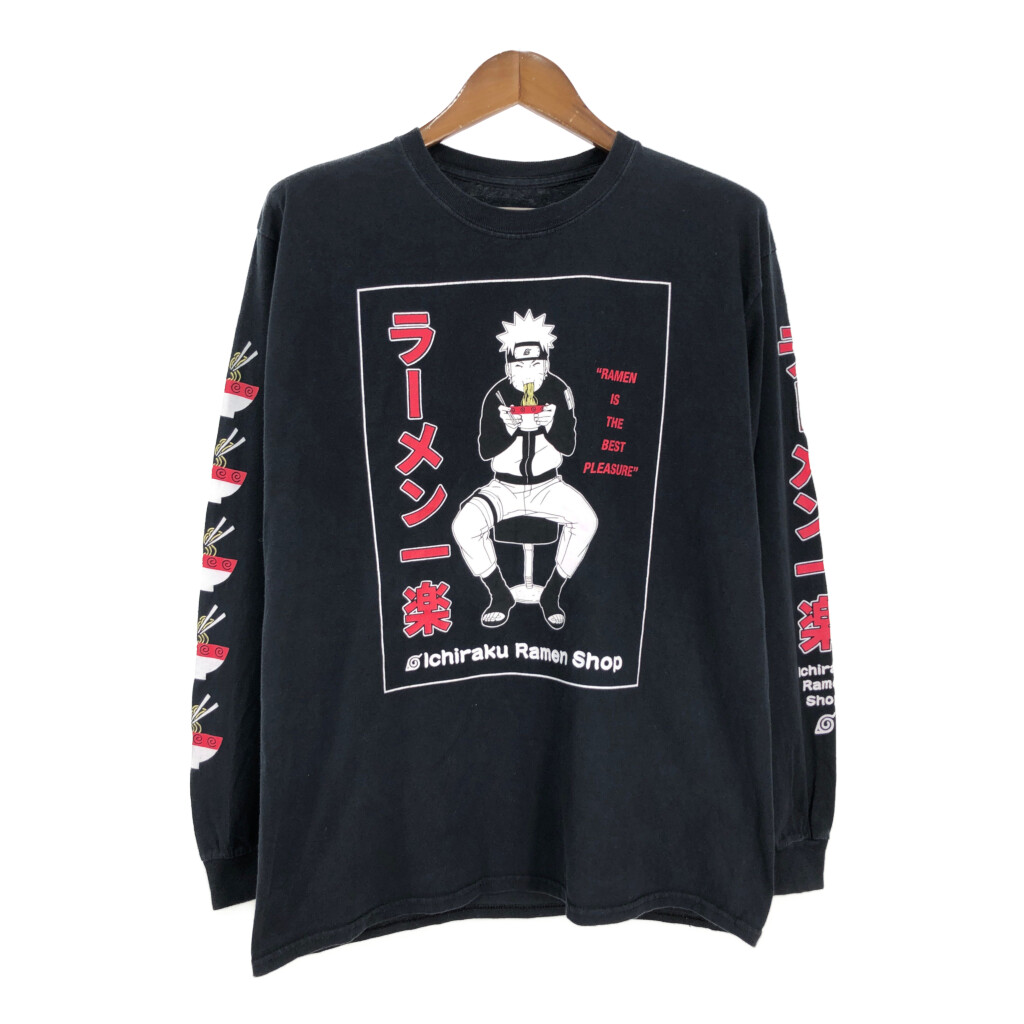 NARUTO 疾風伝　うちはイタチ　Ｔシャツ　未着用 黒　サイズM 長袖 22863245.jpg