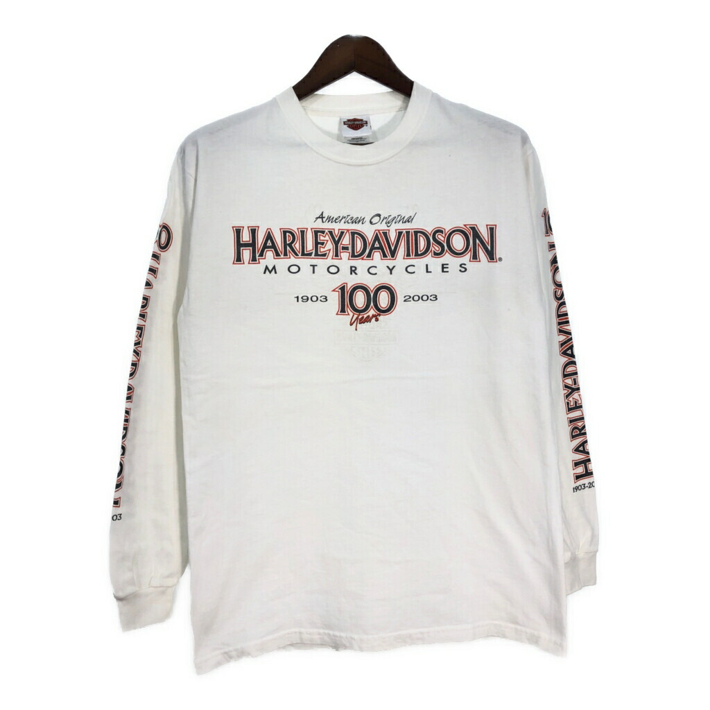 Harley-Davidson ロンＴ スカルプリント アメリカ製 Men's】スカル・ロングスリーブTシャツ｜ハーレーダビッドソン