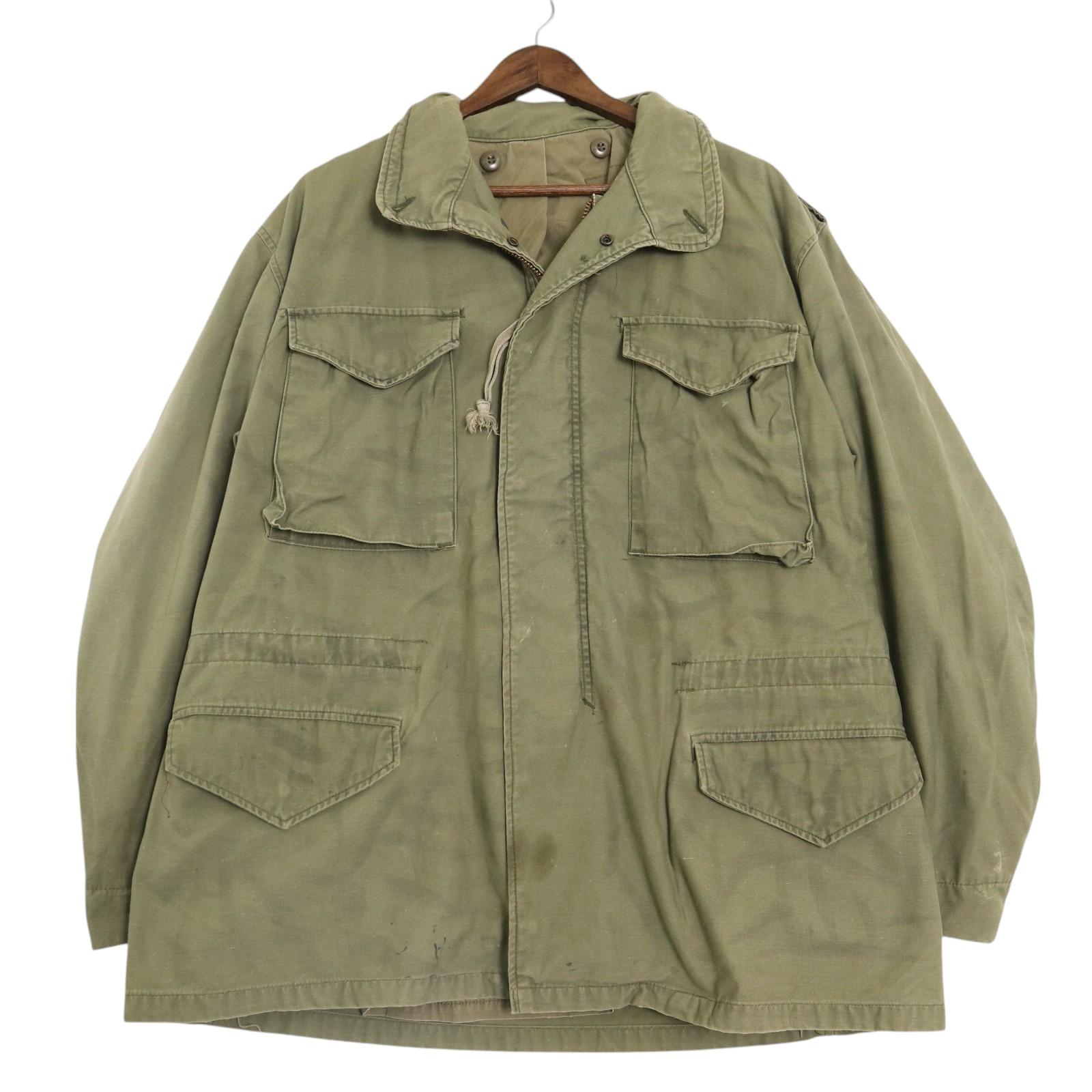 楽天市場】82年納品 米軍実品 U.S.AIR FORCE M-65 3rd ワッペン付き