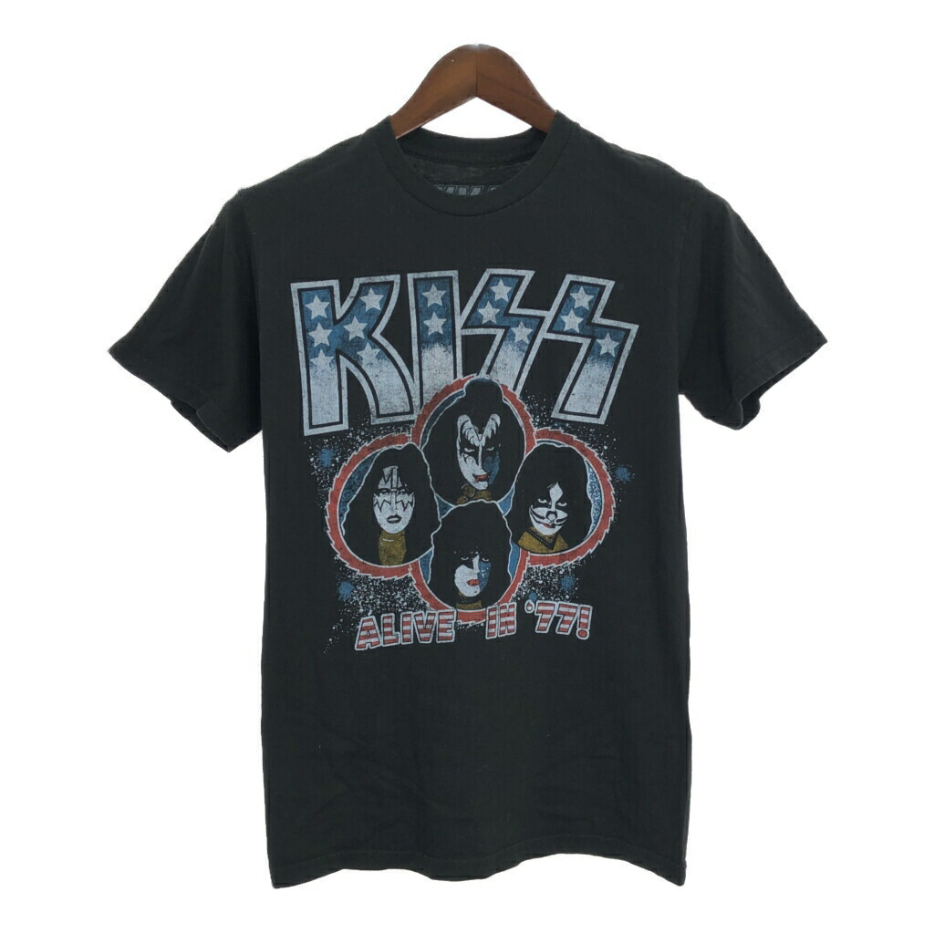 楽天市場】キッス バンドTシャツ ブラック KISS 半袖 黒 フォト