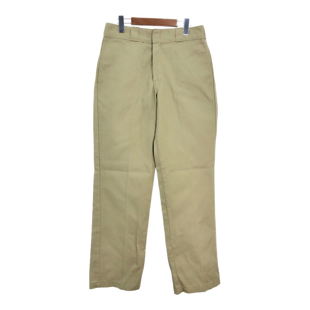 70s ビンテージ Dickies ディッキーズ ワークパンツ 34×32 茶 Dickies ディッキーズ オリジナル 874 ワークパンツ レギュラー