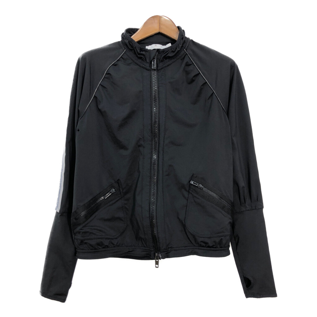 adidas アディダス × Stella McCartney ステラ マッカートニー トラックジャケット ブラック(レディース 42)中古 古着 T6828|YAMAHISA USEDCLOTHINGSHOP