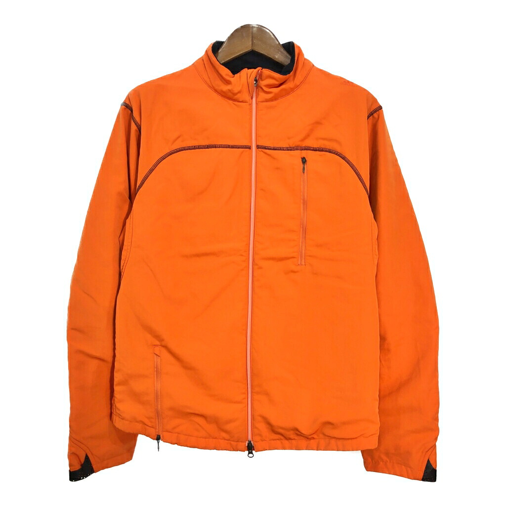 adidas アディダス デザインソフトシェルジャケット オレンジ(メンズ S)中古 古着 T6830｜YAMAHISA USEDCLOTHINGSHOP