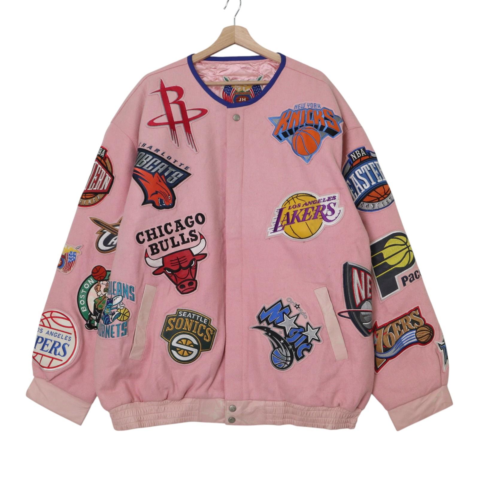 緊急3日限定大幅値下げ 【超激レア】JEFF HAMILTONジェフハミルトン 楽天市場】JEFF HAMILTON NBA COLLAGE WOOL & LEATHER JACKET