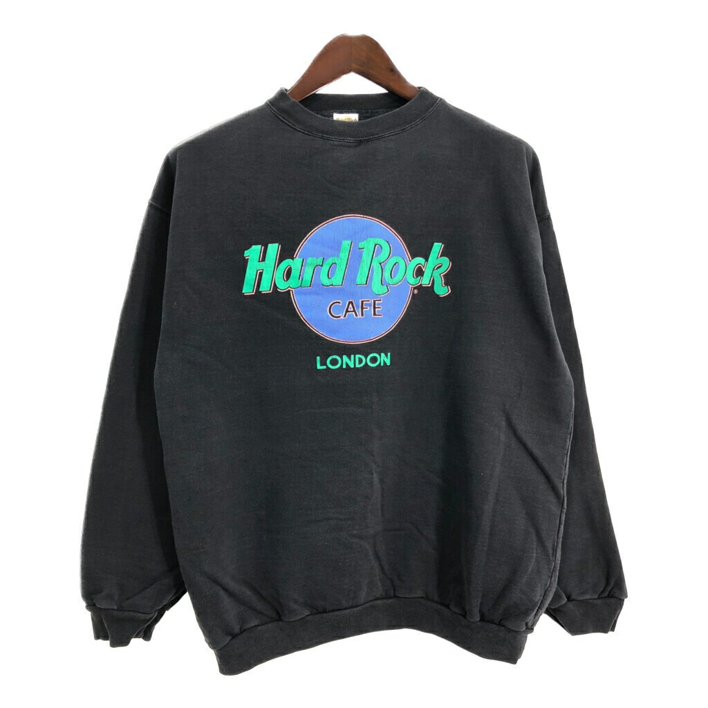 ハードロックカフェ　プリントロゴ　パーカー　プルオーバー　古着　VINTAGE 楽天市場】【中古】【古着】 Hard Rock CAFE プリント