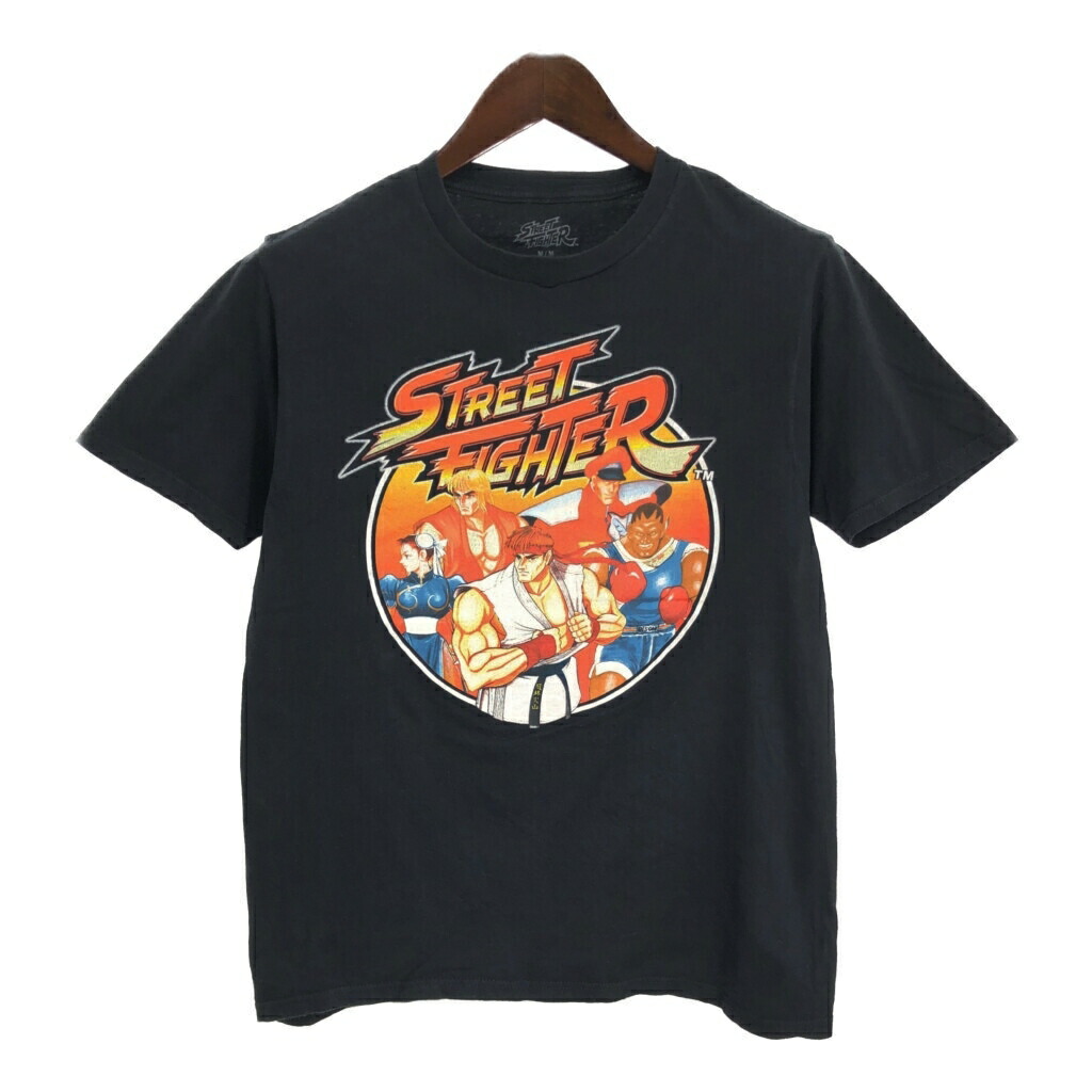 ストリートファイター Tシャツ フリーサイズ ゲーム レトロ ビンテージ CAPCOM USA ストリートファイター2 古着 ヴィンテージ Tシャツ